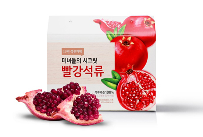增加女性体内雌激素的天然养颜饮品, 抖音同款韩国著康HLSCIENCE红石榴汁